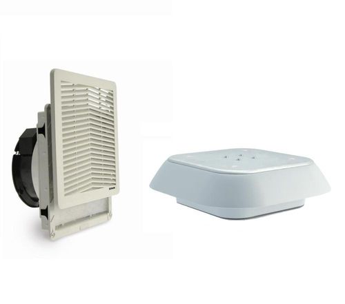 Вентилятор электрошкафа осевая вентиляция