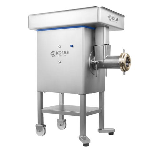 Классическая промышленная мясорубка SW100 ручная на роликах для мясника