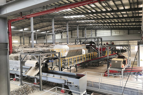 Автоматизированная установка по переработке бумажных отходовс сепараторамис измельчителем