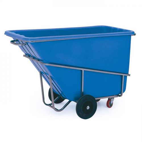 Тентованный мусоровоз R89 на колесахоткрытыйпластик