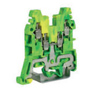 Клеммный блок для монтажа на DIN-рейку TEO с проходным заземлением