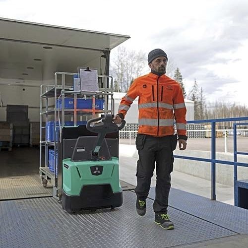 Гидравлическая тележка повышенной мощности PREMiA ES PBP16-20N3(R)(E) и PBP12N2D SERIESэлектрический мототранспорт