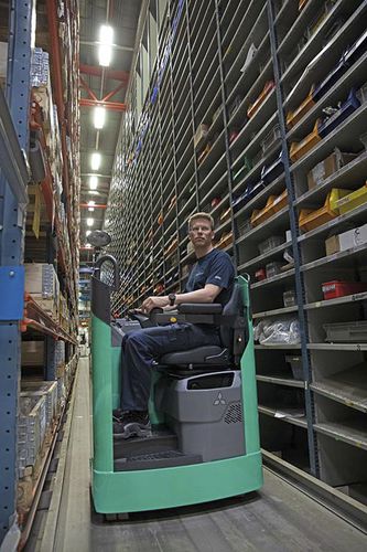 Электрическая тележка PREMiA EX PBS20-30N2 Seriesс боковым сиденьем24 Vtransport