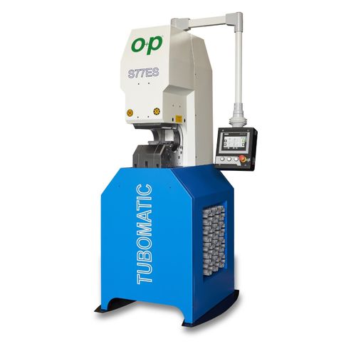 Машина для обжима шлангов TUBOMATIC S77 ESавтоматическаягидравлическая с управлением от ПЛК