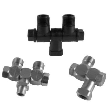 Поворотный фитинг гидравлическийвинтП-образный