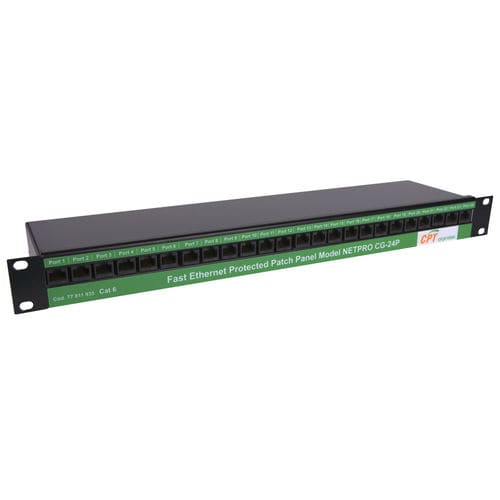 Устройство защиты от перенапряжения линии Cat6 NETPRO CG-24PEСеть EthernetRJ454 пара
