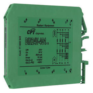 Устройство защиты от перенапряжения для цепи измерения и управления DIN 24V-2G22-параDIN-рейка