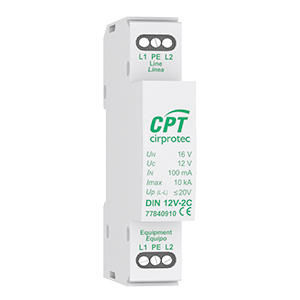 Сетевой фильтр моноблочный DIN 24V-2CRS-4851-параDIN-рейка