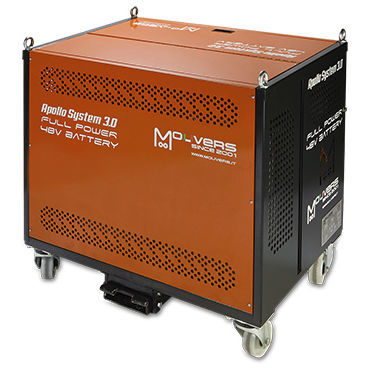 Перегрузочная тележка FULL POWER 48Vплатформадля тяжелых грузовс поворотными роликами