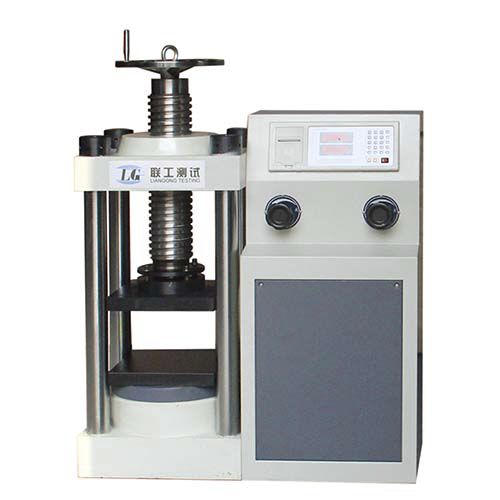 Машина для испытания на сжатие серии YESполуавтоматическая с управлением от ПЛКдля керамических материалов