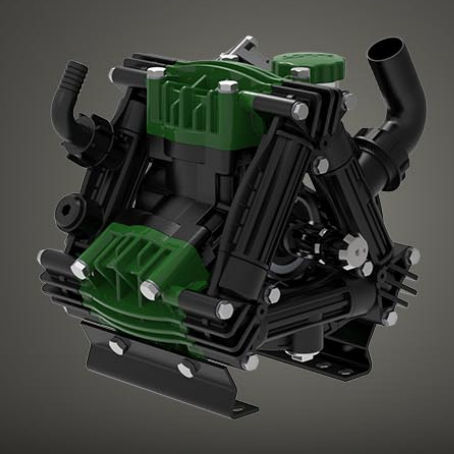 Водяной насос серии ZETA 140диафрагменныйстационарныйпромышленный