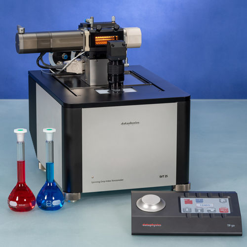Тензиометр с вращающейся каплей SVT 25для измерения поверхностного и межфазного натяжениядля межфазной реологиидля применений под высоким давлением