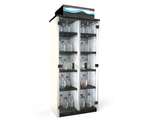 Шкаф для хранения 832напольныйдвухдверныйиз оцинкованной стали