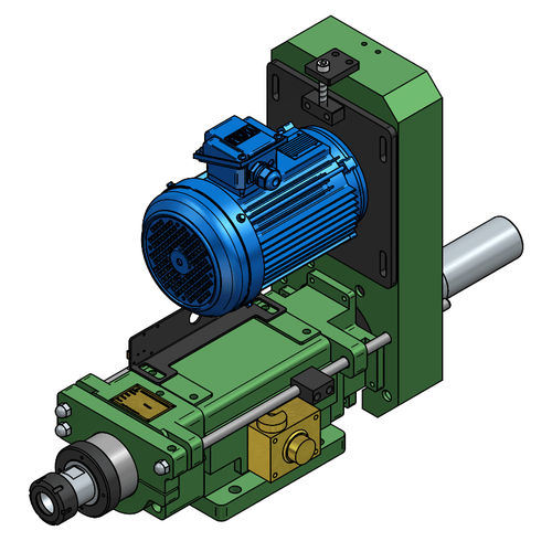 Электрогидравлическая сверлильная установка SD8-ER40самопоточная многошпиндельная