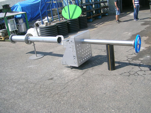 Клапан ручной SGVрегулирующий для шлама, нержавеющая сталь