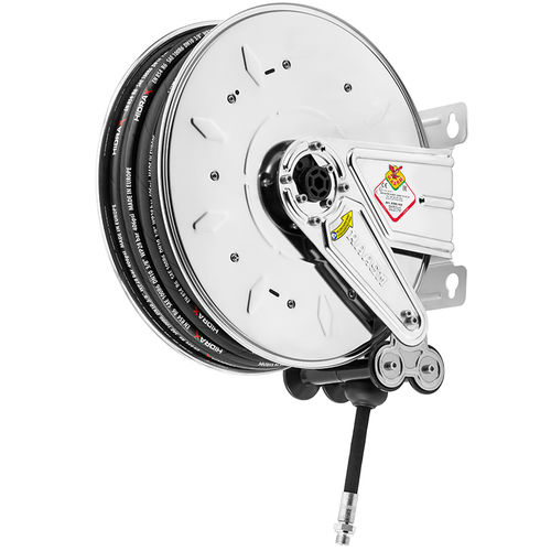 Катушки. Серия 390самовтягивающийсяфиксированныйс монтажным кронштейном