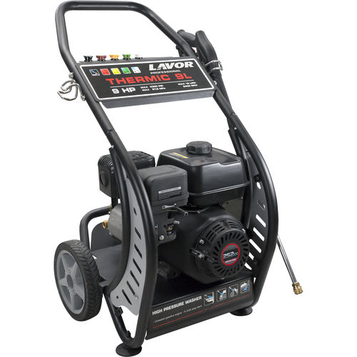 Очиститель высокого давления с холодной водой THERMIC 9Lс бензиновым двигателеммобильный