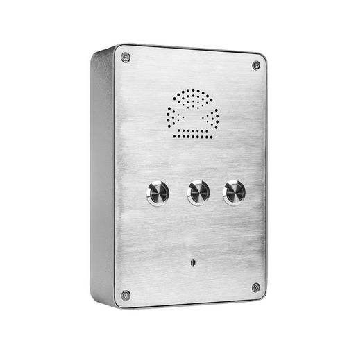 Аварийный домофон JR301-3Bruggedвандалозащищенныйдля наружного применения