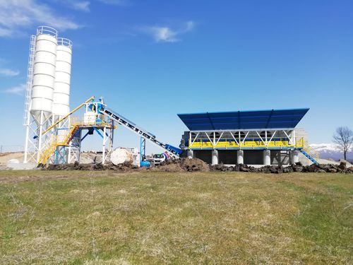 Стационарный бетонный завод C 60compact