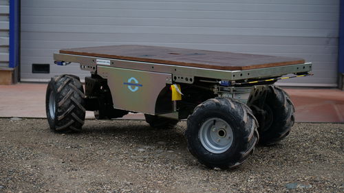 Моторизованная тележка E-CM160 с платформой из оцинкованной стали