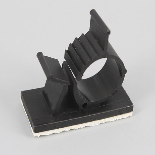 Nylon cable clamp adjustableself-adhesive