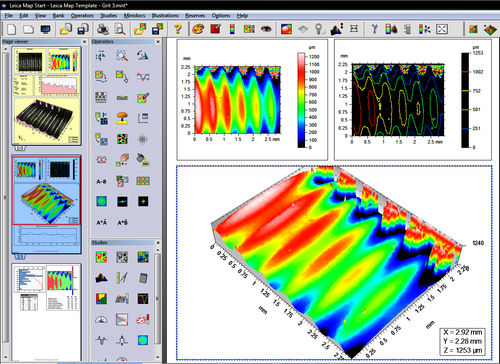 Metrology software Mapimagingindustrialfor production