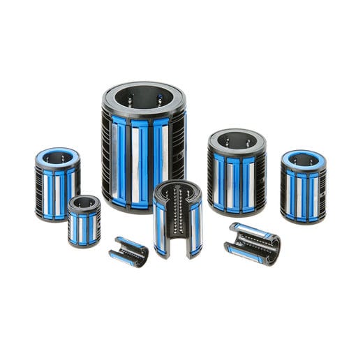 Линейный шарикоподшипник с рециркуляцией LBСамовыравнивающийсяиз полимеракомпактный