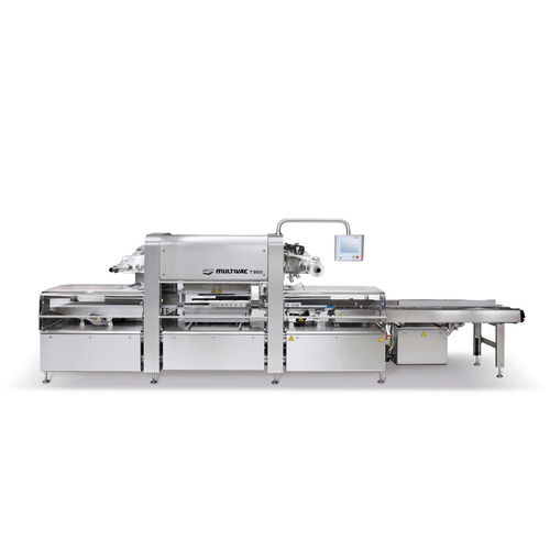 Линейный запайщик лотков T 850автоматическийдля пищевой промышленностивысокоскоростной