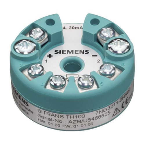 Преобразователь температуры на головке зонда SITRANS TH100Pt100analogprocess