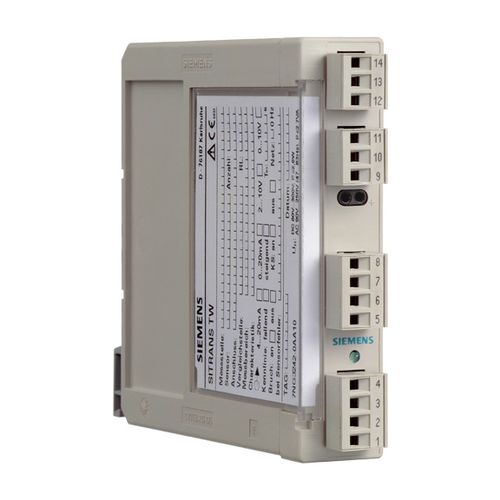 Преобразователь температуры SITRANS TWHARTprocess для монтажа на DIN-рейку