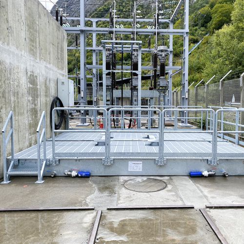 Ограждение трансформатора ERT MODULO 2 ПОРУЧНИметаллические оцинкованныемодульные