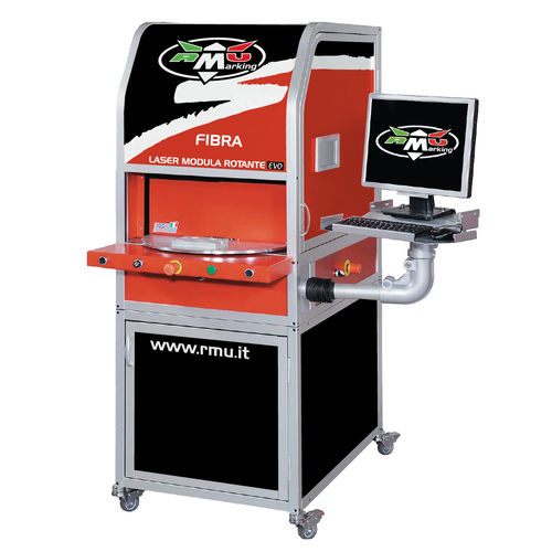 Маркировочная машина с поворотным столом MODULA EVO ROTANTВолоконный лазерCO2-лазеримпульсный волоконный лазер