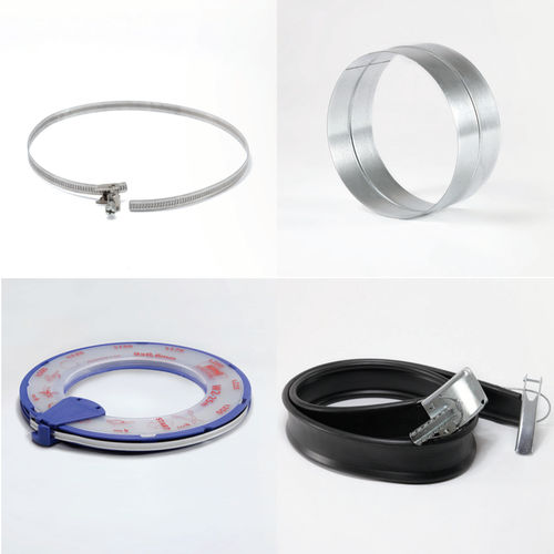 Стальной хомут, винтовой, гибкий