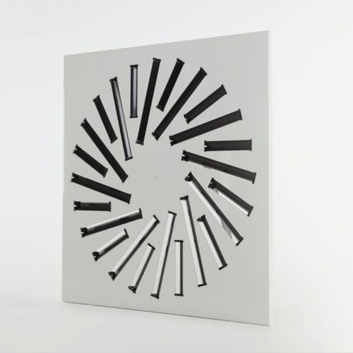 Квадратный диффузор серии DAM12панельиндукционныйпластик