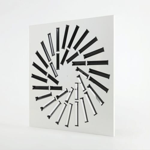 Квадратный диффузор серии DAM15панельиндукционныйпластик