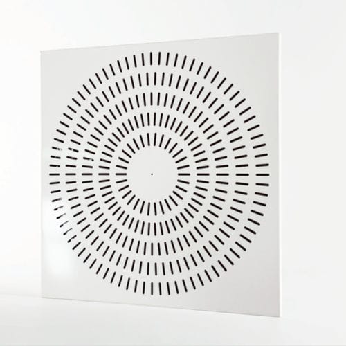 Квадратный диффузор серии DAM71панельиндукционныйметалл