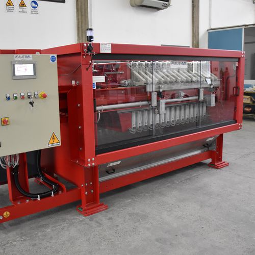 Полностью автоматический фильтр-пресс с боковой балкойдля очистки сточных воддля осадка