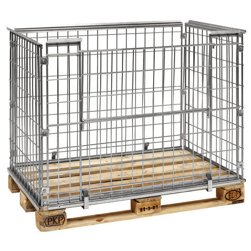 Металлический бортик для поддонов PALL080деревянныйскладнойпроволочная сетка