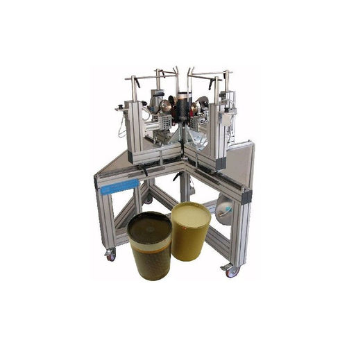 Пневматический степлер C09 для картонных коробокс 4 головкамиавтоматический