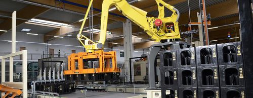 Паллетизаторы и депаллетизаторы для производства напитков