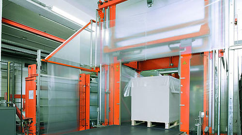 Машина для изготовления термоусадочной пленки Flowtechавтоматическаядля поддоновдля картонных коробок