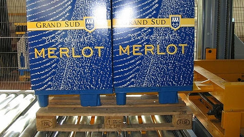 Автоматическое позиционирование штабелеукладчика