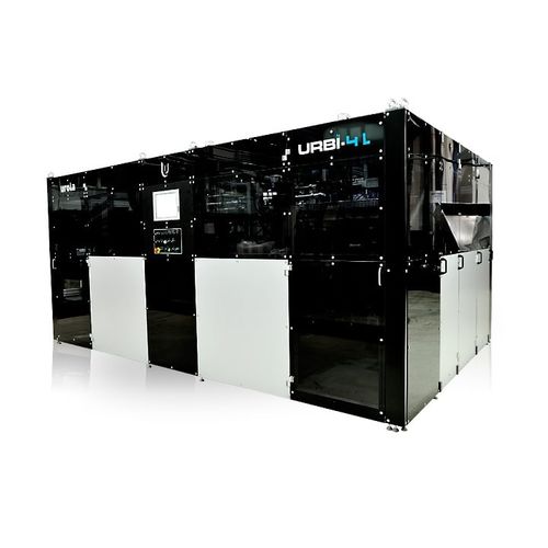 Стрейч-выдувная машина URBI-4Lдля ПЭТдля контейнеровлинейная