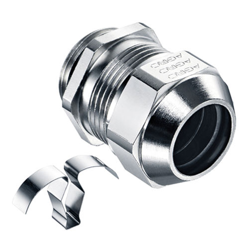 ЭМС-экранированный кабельный ввод серии AGE, никелированная латуньIP68IP69K