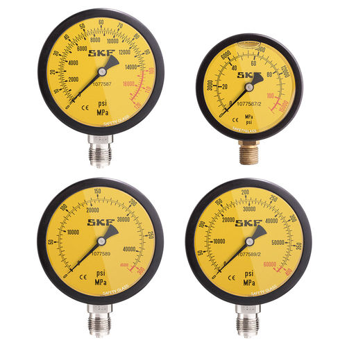 Двухшкальный манометр с относительной резьбойG 1/2