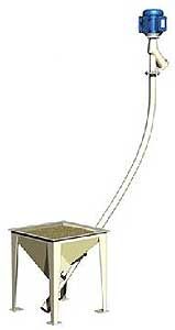 Шнековый конвейер вертикальныйдля сыпучих материаловтвердых материалов