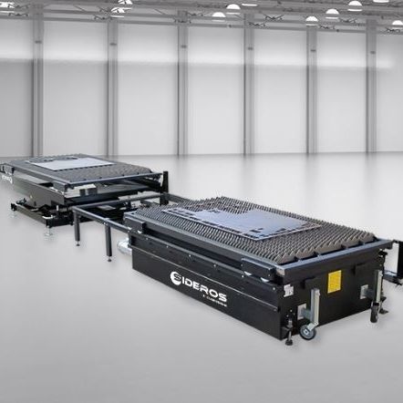 Стол для плазменной резки с нисходящим потоком Lasertabдля кислородно-кислородной резкидля удаления пылидля лазерной резки