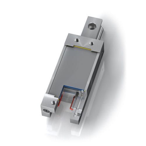 Пневматический зажимной элемент SLлинейная направляющаясталь