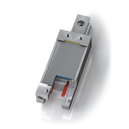 Пневматический зажимной элемент PLлинейная направляющаясталь
