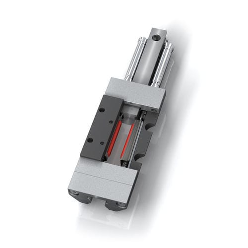 Пневматический зажимной элемент LZ-Плинейная направляющая сталь